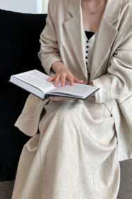 Linen Relaxed Fit Blazer - Image 10