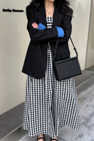 Elegant Casual Colorblock Blazer