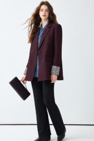 Loose Fit Long Sleeve Blazer - Image 5