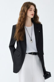 Elegant Long Sleeve Blazer - Image 8