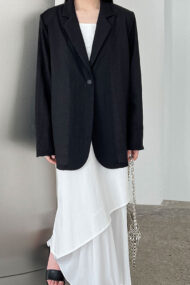 Lightweight Linen-Look Blazer - Image 11