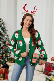 Santa Knit Cardigan - Image 10