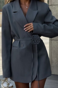 Elegant Floral Blazer - Image 3