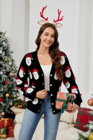Santa Knit Cardigan - Image 6