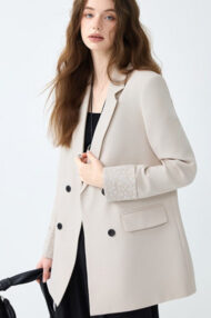 Loose Fit Long Sleeve Blazer - Image 12