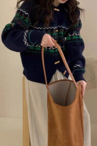 Retro Jacquard Cardigan - Image 10