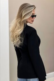 Belted Slim Fit Blazer - Image 5