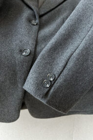 Wool Blend Relaxed Fit Blazer - Image 22