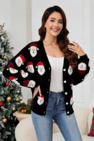 Santa Knit Cardigan - Image 8