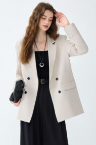Loose Fit Long Sleeve Blazer - Image 7