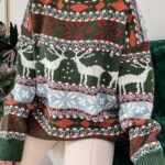 5-Color Block Striped Sweater