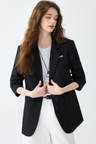 Elegant Long Sleeve Blazer - Image 9