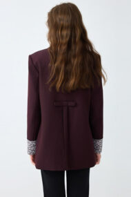 Loose Fit Long Sleeve Blazer - Image 4