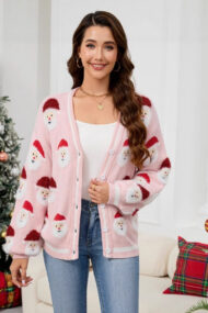 Santa Knit Cardigan - Image 4
