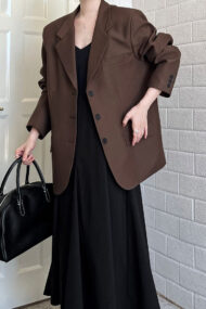 Vintage Casual Long Sleeve Blazer - Image 16