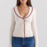 French Chic Boucle Cardigan