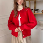 Macaron Color Solid Cardigan