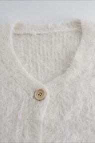 V Neck Button Long Sleeve Cardigan - Image 14