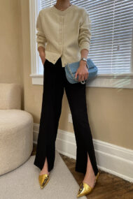 Jade Button Raglan Cardigan - Image 5