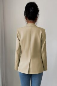 Minimalist Long Sleeve Blazer - Image 4