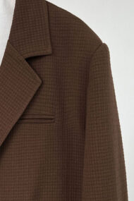 Waffle Textured Oversized Blazer - Image 13