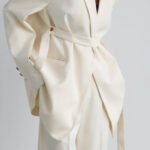 Belted Shoulder Detail Blazer