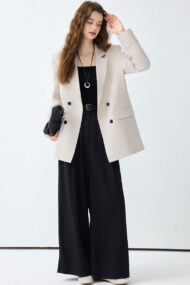 Loose Fit Long Sleeve Blazer - Image 11