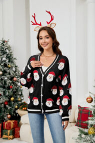 Santa Knit Cardigan - Image 7